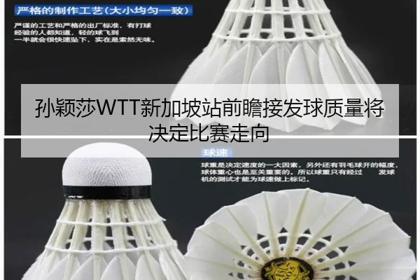 孙颖莎WTT新加坡站前瞻接发球质量将决定比赛走向